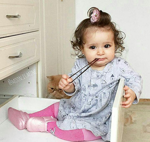 عکسهای بامزه از کودکان زیبا