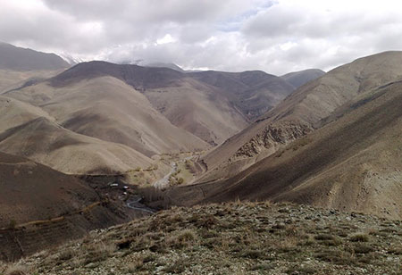 آبشار جنگلک در استان تهران