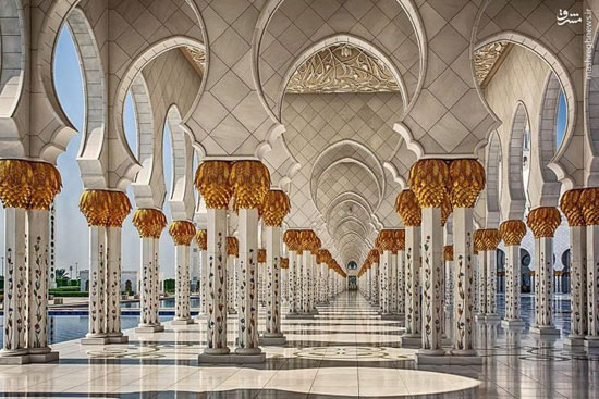زیباترین مسجد امارات زیباترین مسجد امارات