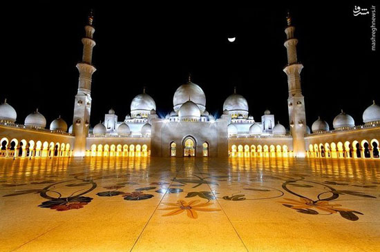 زیباترین مسجد امارات زیباترین مسجد امارات