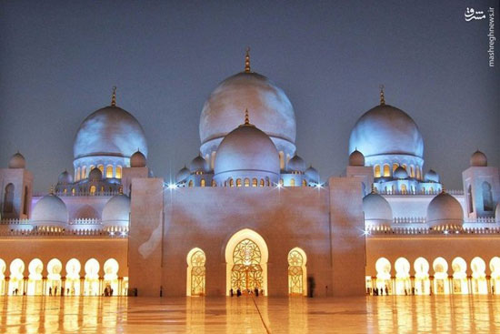 زیباترین مسجد امارات زیباترین مسجد امارات