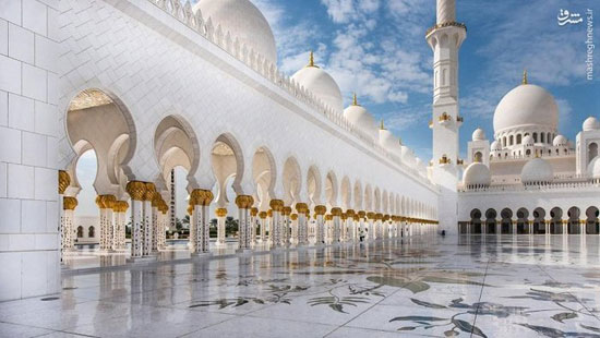 زیباترین مسجد امارات زیباترین مسجد امارات