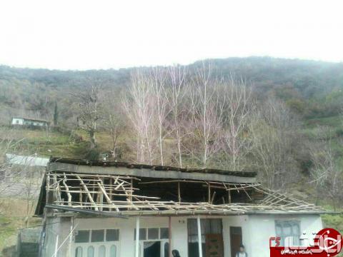 طوفان مازندران را در نوردید طوفان مازندران را در نوردید