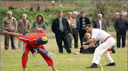 بند بازی در رشت,بازی محلی بند بازی