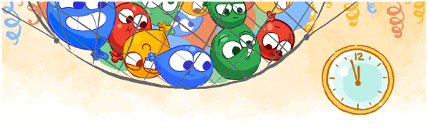 Щасливого Нового року від Google!