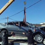 تصادف و واژگونی وحشتناک پژو پارس در اسمان +فیلم و عکس