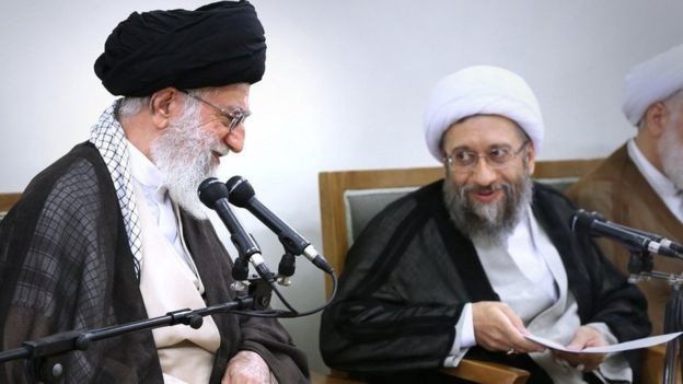 لاریجانی و خامنهای