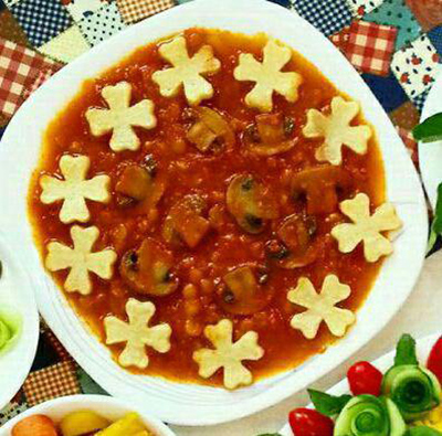 درست کردن خورش قیمه قارچ,نحوه پخت خورش قیمه قارچ