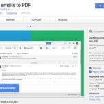 چگونه یک ایمیل را با فرمت PDF ذخیره کنیم؟
