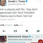 سعودیها از خط و نشان کشیدن ترامپ برای ایران چه کیفی می کنند+عکس