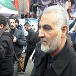 حضور سردار سلیمانی در مراسم ۲۲ بهمن + فیلم