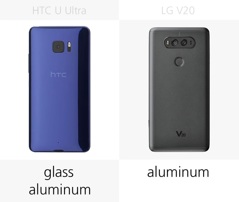 مقایسه گوشی LG V20 با HTC U Ultra  / در حال کار