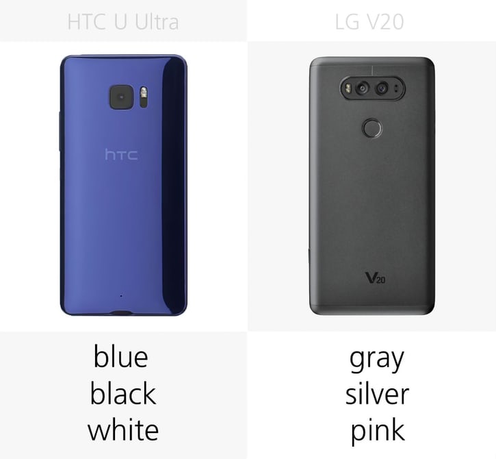 مقایسه گوشی LG V20 با HTC U Ultra  / در حال کار