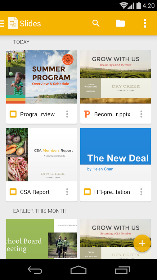 Google Slides Google Slides