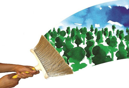پوستر روز درختکاری, نقاشی روز درختکاری