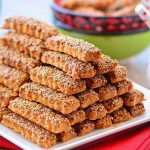 طرز تهیه کراکر کنجدی