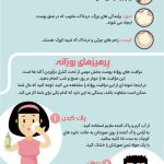 درمان فوری و سریع آکنه و جوش صورت +اینفوگرافی