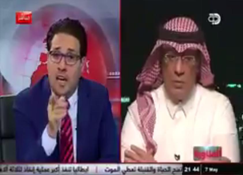 مشاجره لفظی مجری عراقی با تحلیلگر سعودی بر سر ایران+‌فیلم