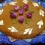 طرز تهیه حلوای شیر عسلی