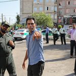 لحظه خشمگین شدن پدر بنیتا در بازسازی صحنه قتل + فیلم