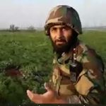 لحظه جانسوز شهادت شهید مدافع حرم احمد غلامی +فیلم