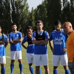 علیرضا منصوریان در تمرین استقلال حاضر شد