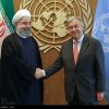 دیدار رئیس جمهوری با دبیرکل سازمان ملل