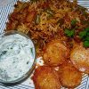 طرز تهیه لوبیا پلو با مرغ