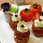 طرز تهیه مینی کیک خرمالو