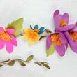 آموزش ساخت آویز گل کاغذی