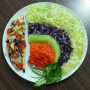 ایده هایی برای تزیین سالاد فصل