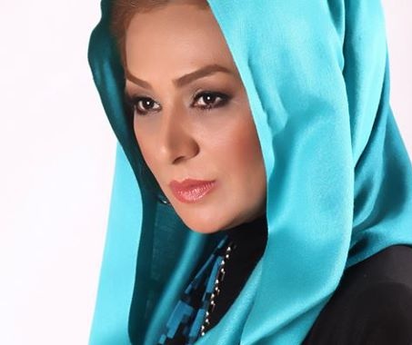 نسرین مقانلو در حرم مطهر