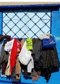 دیواری برای کمک به فقرا در شیراز