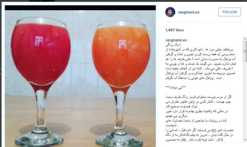 کاری که در خانه از دست ضرغامی بر می آید +عکس
