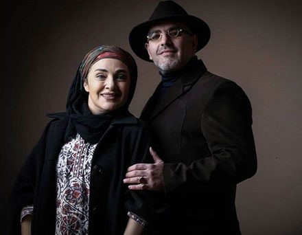 رویا نونهالی و همسرش +عکس