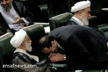 «بوسه‌ی بهداشتی بر دست جنتی» تکذیب شد +عكس