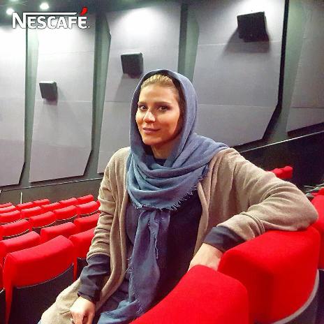 سحر دولتشاهی و تبلیغ برای نسکافه+عكس