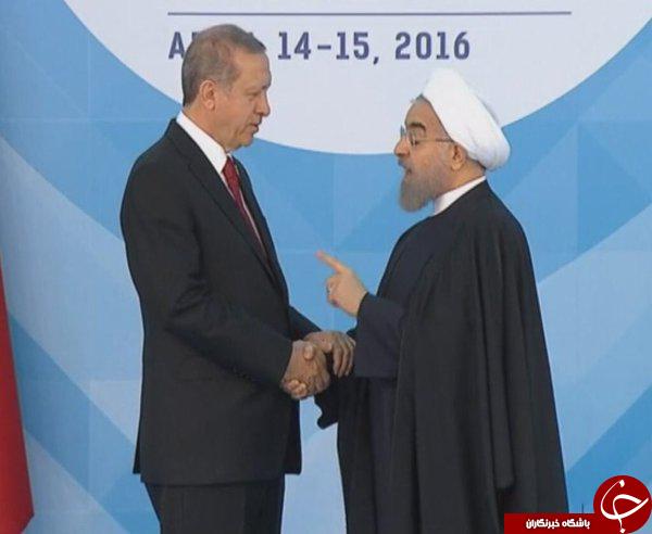 ژست پدر و پسری روحانی و اردوغان باز هم خبرساز شد + عکس