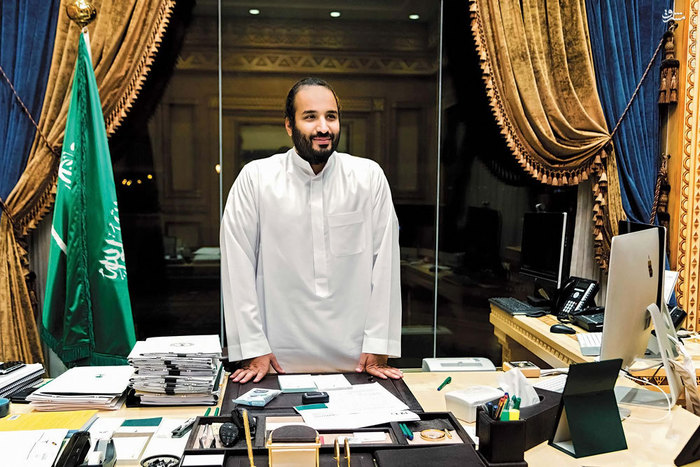 دفتر شاهزاده محمد بن سلمان پسر پادشاه سعودی+عكس
