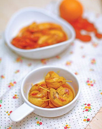 طرز تهیه رولت مرغ با عسل