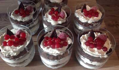 طرز تهیه موس شیرین پنیر ماسکارپون