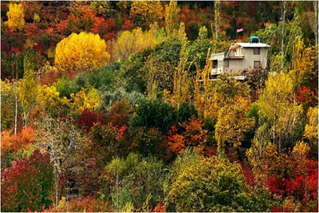دره مرادبیگ یکی از زیباترین دیدنی های همدان
