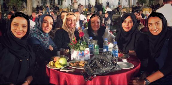 بازیگران زن در مراسم تقدير از كيميا عليزاده+تصاویر