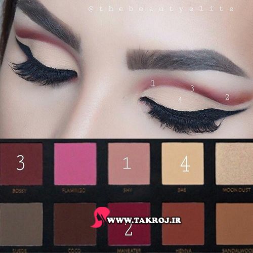 آرایش چشم + راهنمای انتخاب سایه چشم