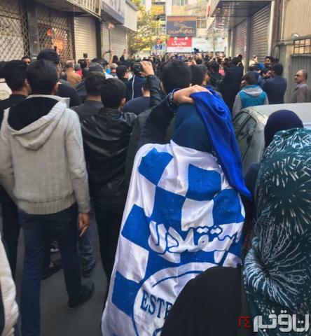 وداع بانوان استقلالی با پورحیدری +عکس