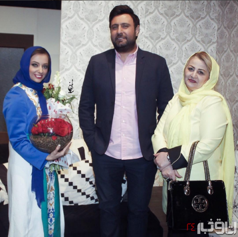 “نفیسه روشن” و مادرش + عکس