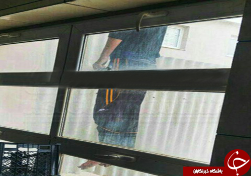 عکس دانشجوی حلق اویز شده در دانشگاه دریانوردی چابهار