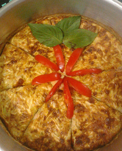 طرز تهیه اسلایس کدوسبز