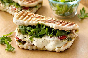 آموزش ساندویچ فوری و رژیمی پانینی مارگریتا