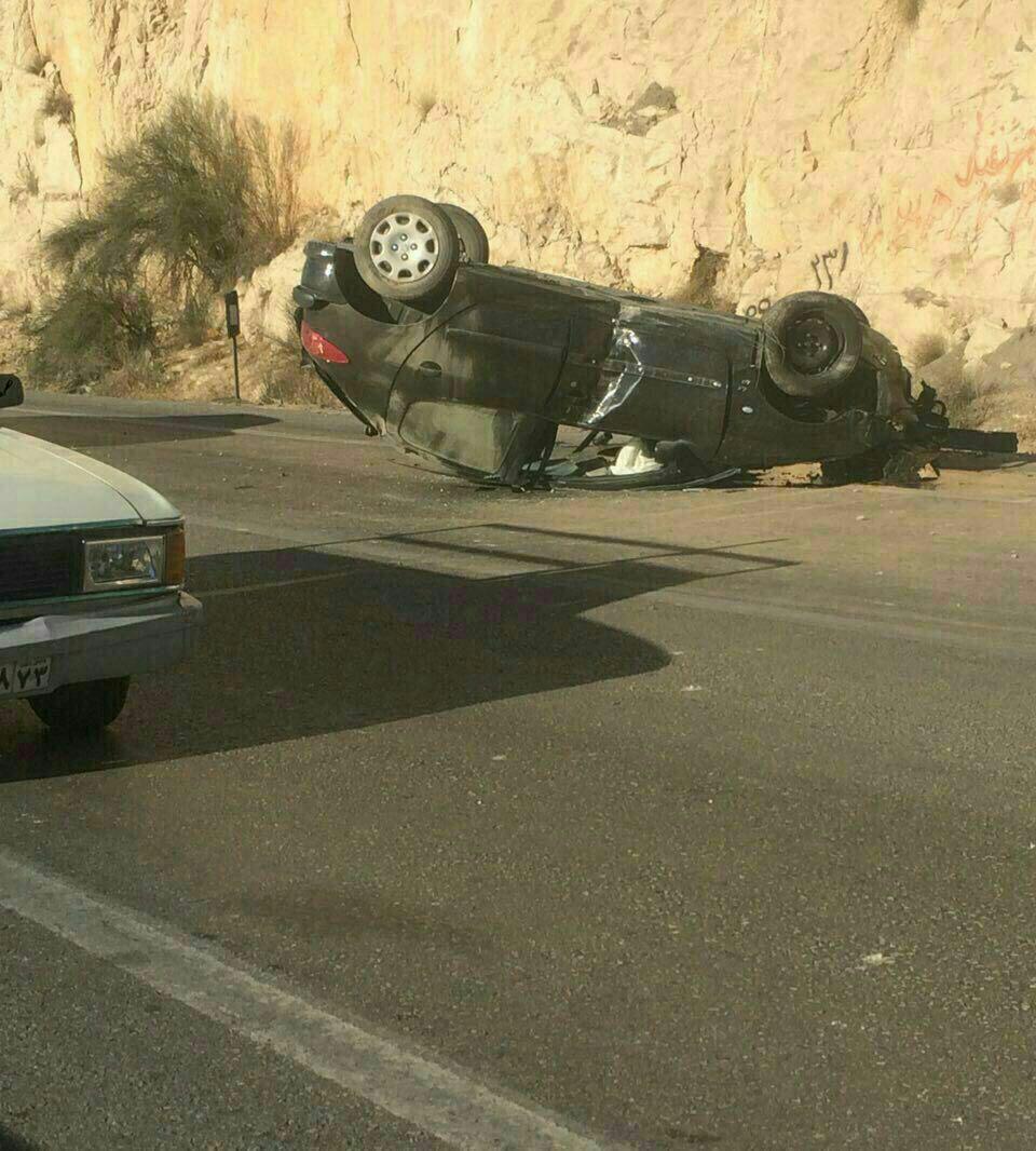 امید روانخواه هافبک سابق استقلال به شدت تصادف کرد+عکس